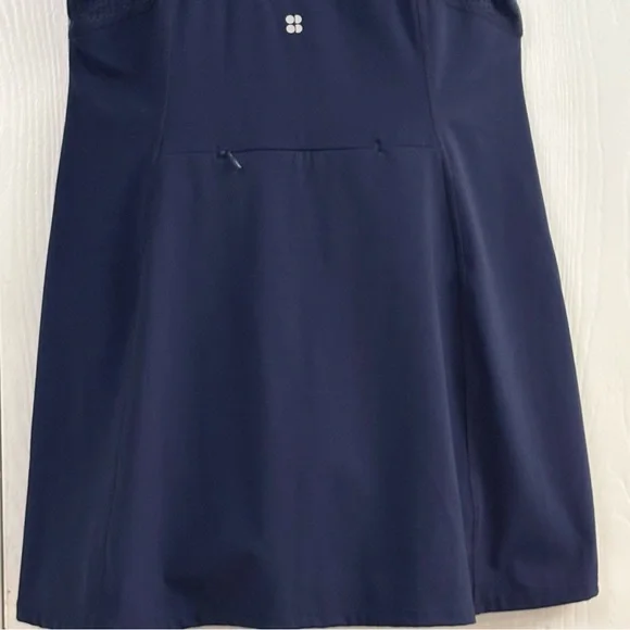 Sweaty Betty Zip-Up Dark Blue Dress Size 8-10 - Picture 9 of 15